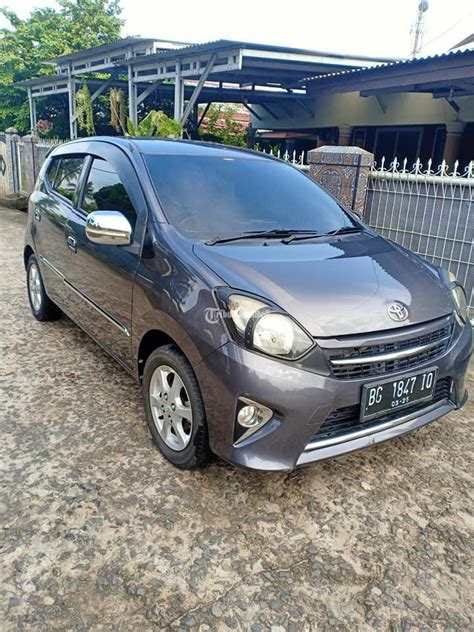 Mobil Toyota Agya G Matic Grey Pajak Panjang Siap Pakai Palembang