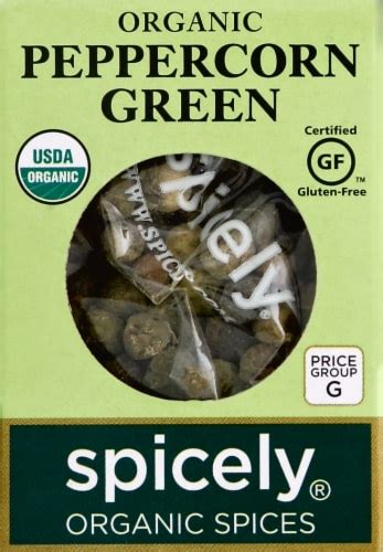 Spicely Organics Whole Green Peppercorn 02 Oz Ralphs