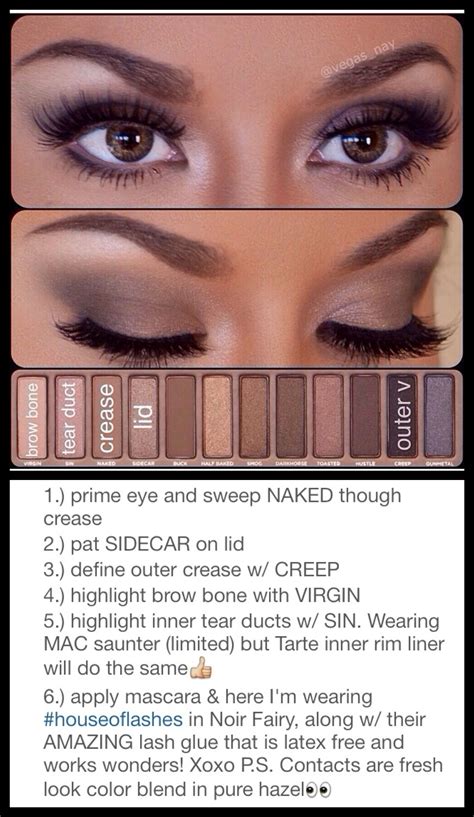 Naked Palette 1 Tutorial Vegasnay Hair And Beauty Pinterest