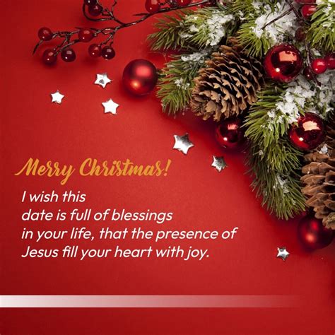 Merry Christmas Message Template Postermywall