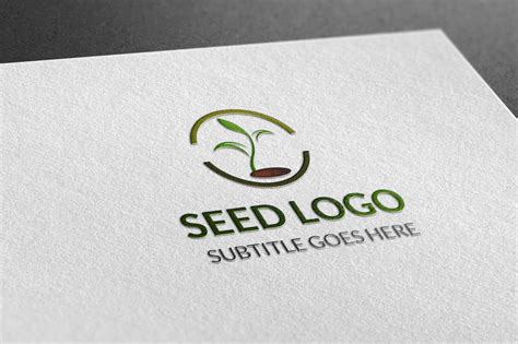 Seed Logo Logo Templates On Creative Market