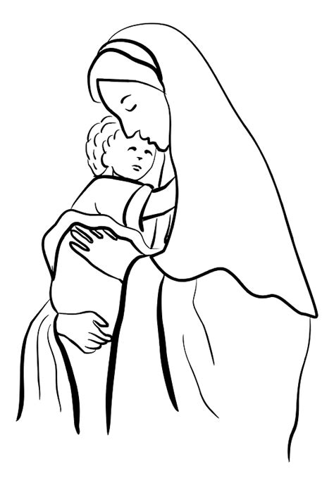 Mary Cliparts Beautiful And Free Illustrations Of Mary For Your Projects