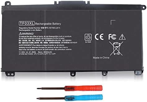 Amazon Tf Xl Tf Xl Laptop Replacement Battery For