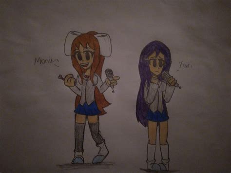 fnf ddlc part 1 by ReInkCody on DeviantArt