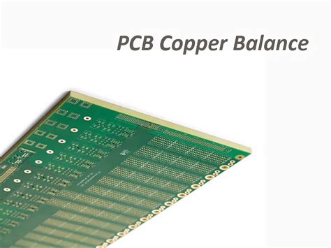 Understanding PCB Copper Balance IBE Electronics