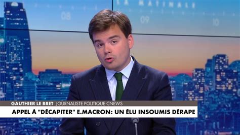 L Dito De Gauthier Le Bret Appel D Capiter Emmanuel Macron Un