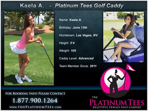 Las Vegas Golf Caddies The Platinum Tees