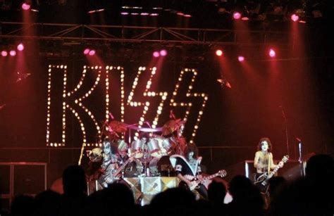 Kiss London England September Unmasked World Tour Paul