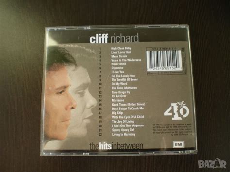Cliff Richard ‎ The Hits In Between 1998 Cd Compilation в Cd дискове