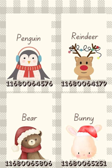 Pin By Ella On Bloxburg Christmas Decals Bloxburg Decals Codes