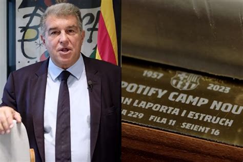 Joan Laporta Últimas Noticias Del Presidente Del Barça