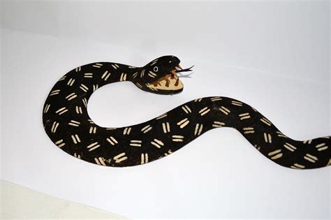 Lutonsky Carved Snake Folk Art c.1989 | #1729002649