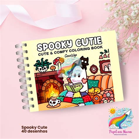 Livro Para Colorir Spooky Cutie Arquivo Pdf Elo