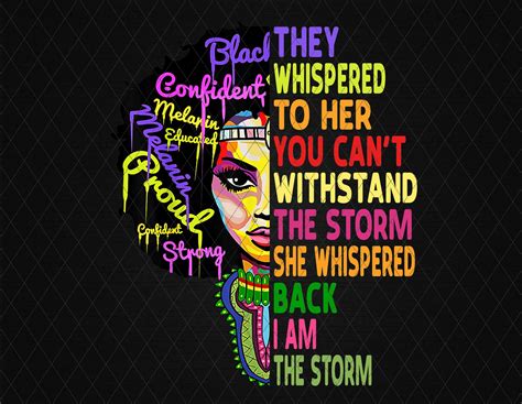 They Whispered To Her You Cannot Withstand The Storm I Am The Etsy