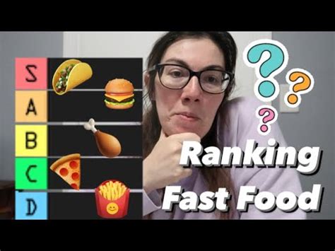 Ranking Fast Food Snacks YouTube