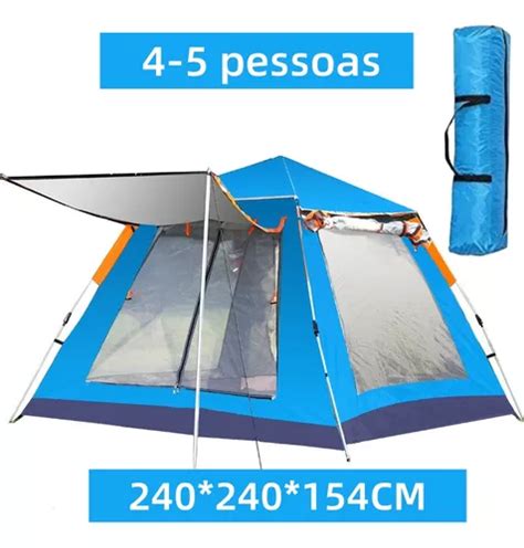 Barraca De Camping Automatica Impermeavel Mm Pessoas