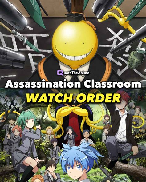 Complete Assassination Classroom Watch Order Qta