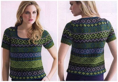 ккардовый пуловер с коротким рукавом.. Обсуждение на LiveInternet ...