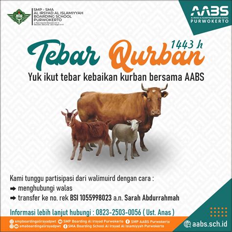 Tebar Qurban AABS 1443 H AABS Purwokerto