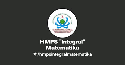 HMPS Integral Matematika Instagram TikTok Linktree