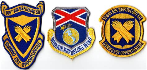 106th Air Refueling Squadron Dixie Refuelers Set Patches Flickr