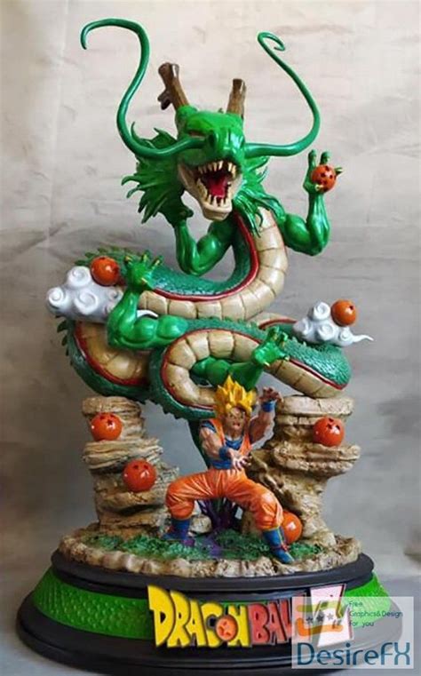 Download Goku And Shenron Dragon Ball Z 3d Print Desirefxcom