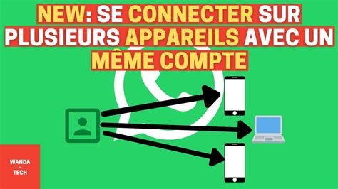 Nouvelle fonctionnalité WhatsApp Comment se connecter avec un même