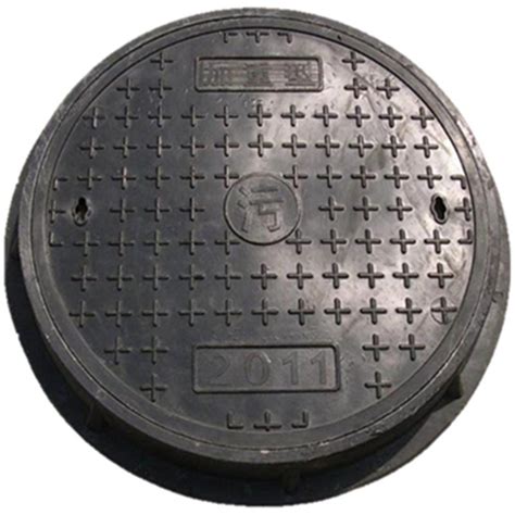 Round Sewer Ductile Cast Iron Manhole Cover And Frame En124 Manhole