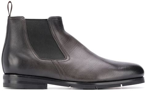 Santoni Elasticated Panel Chelsea Boots Shopstyle