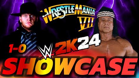 WWE 2K24 2K SHOWCASE UNDERTAKER PARTE 1 YouTube