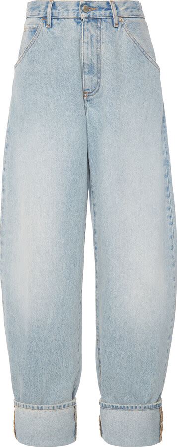 Darkpark Rise Cuffed Barrel Leg Jeans Shopstyle