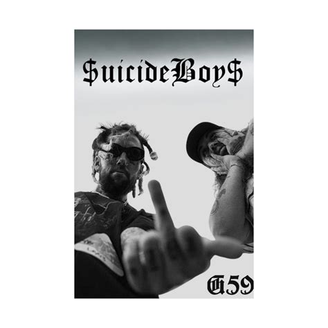 Suicideboys Poster Suicide Boys Merch Black And White Etsy