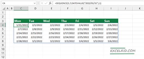 How To Use The Excel Sequence Function Quick Guide Excelkid