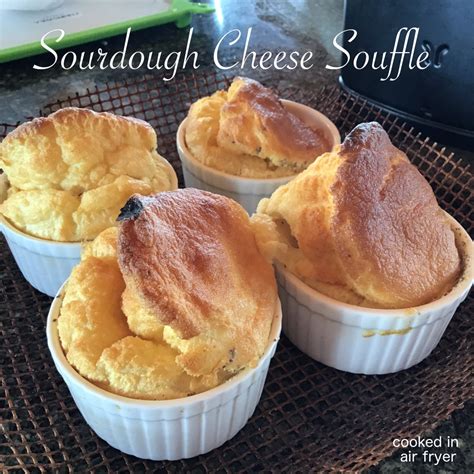 Sourdough Cheese Souffle - Air Fryer ・shCREDO