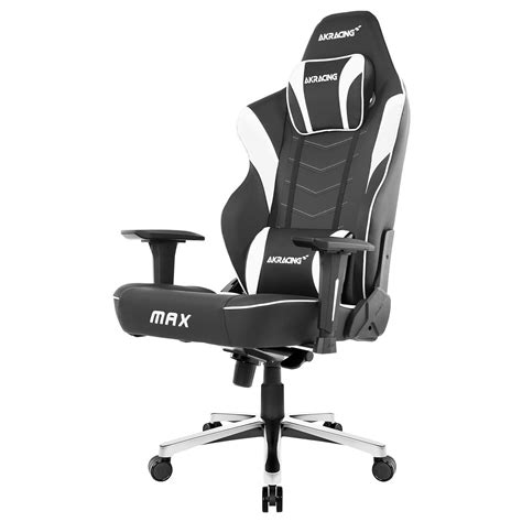 AKRacing Master MAX noir blanc Fauteuil gamer LDLC Muséericorde