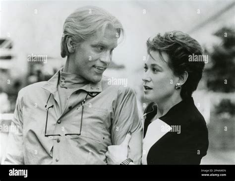 Actor John Malkovich And Actress Ann Magnuson In The Movie Making Mr