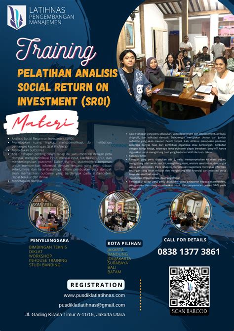 Training Pelatihan Analisis Sroi Social Return On Investment