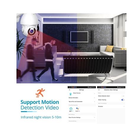 Smart Indoor Security Ip Camera Wall Mounted Smart Home Package