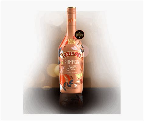 Baileys Pumpkin Spice Bottle - Bailey Pumpkin Spice Latte, HD Png ...