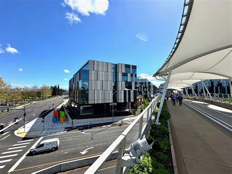 Microsoft and partners open major new pedestrian bridge to span campus