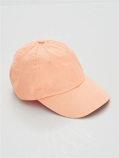 Casquette Unie Orange Kiabi 2 00