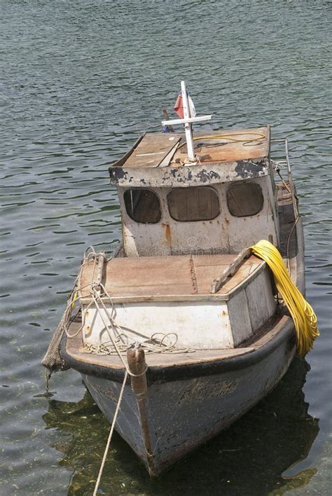 Small fishing boat stock image. Image of pier, boat, fishing - 17578461