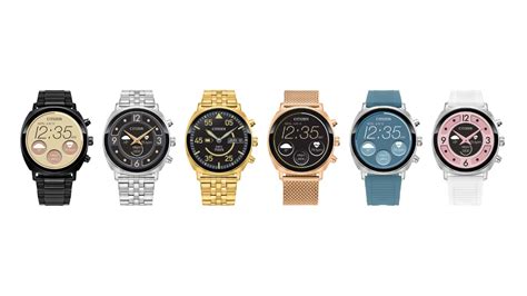 Citizen Debuts Cz Smartwatch Gadget Voize
