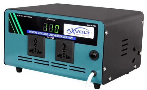 Axvolt Elite 1500w Digital Step Down Transformer 220v To 110v Voltage Converter For Us