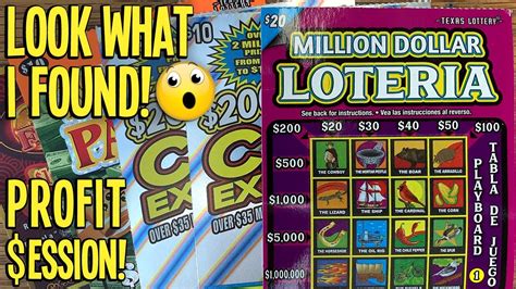 😱 Look What I Found Profit Session 🤑💰 20 Million Dollar Loteria 💵