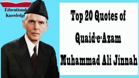 Top Best Quotes Of Quaid E Azam Muhammad Ali Jinnah Quaid E Azam