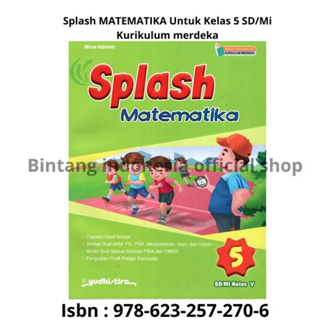 Jual Yudhistira Buku Pelajaran Kelas 5 Sd Mi Kurikulum Merdeka Penerbit Yudhistira Shopee