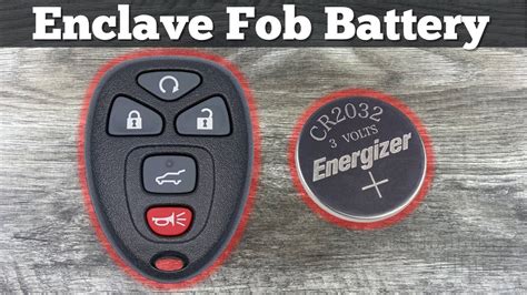 How To Change Buick Enclave Remote Key Fob Battery Remove