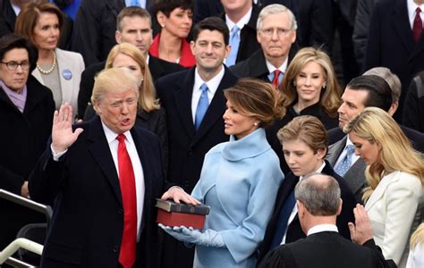 Donald Trump Sworn In As Th U S President Beijing Review