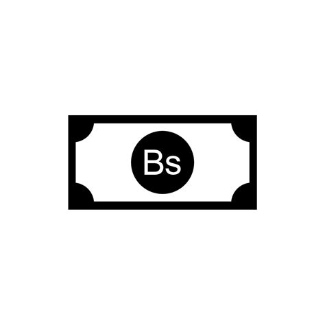 Venezuela Currency Symbol, Venezuelan Bolivar Icon, VES Sign. Vector